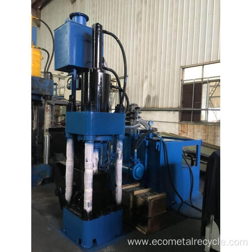 Vertical Cast Iron Metal Chips Briquetting Press Machine